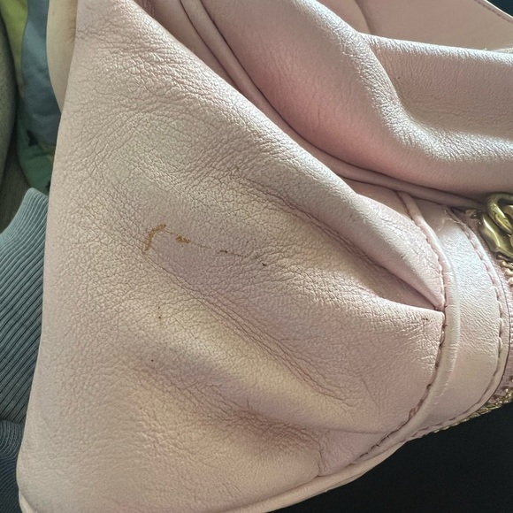 Pink Leather Coach Shoulder Bag - Picture 4 of 6